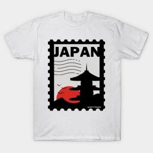 Tokyo, Japan Postage stamp T-Shirt